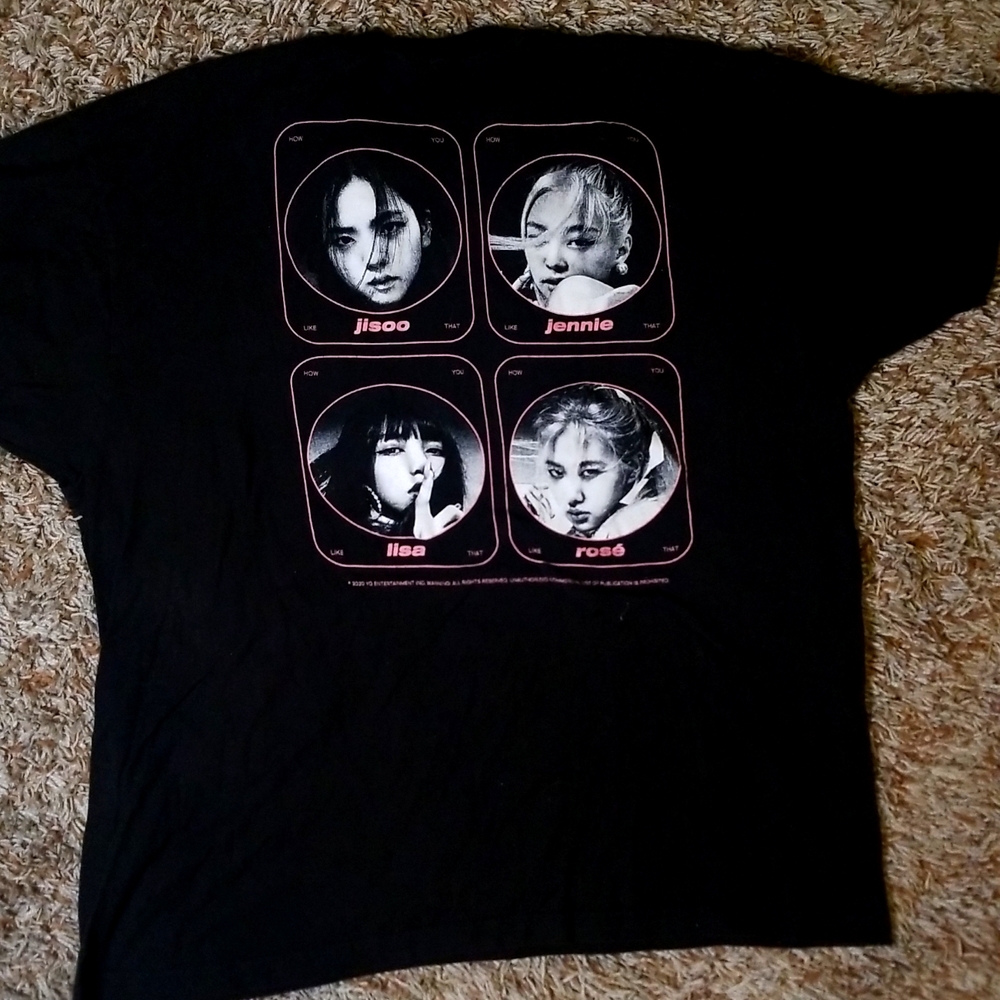 1S25.  Blackpink shirt (mens)